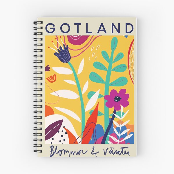Item preview, Blommor Och Vaxter I Gotland Poster designed and sold by geeksjonathan.
