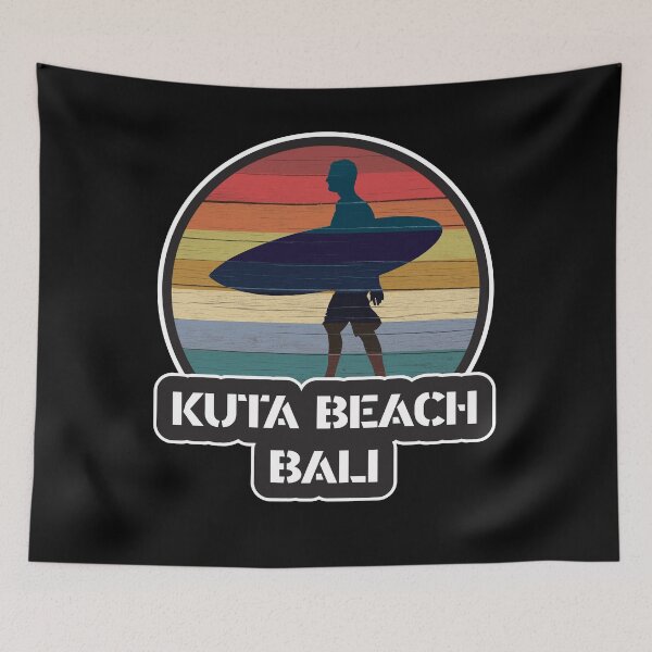 Item preview, Kuta Beach, Bali, Indonesia - Surfer Guy with Surfboard designed and sold by Rhu Creations.