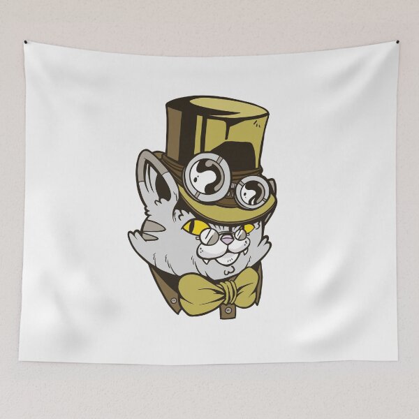 Item preview, Steampunk Cat Retro Look designed and sold by Watersolution.