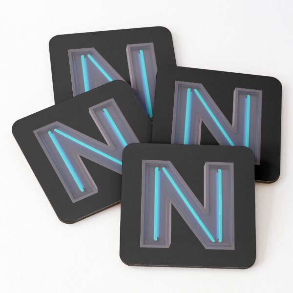 Item preview, Neon Letter Sign Initial N designed and sold by Ruby Jackson.