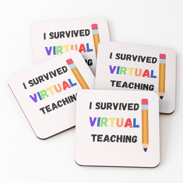 Item preview, I SURVIVED VIRTUAL TEACHING designed and sold by zdshannon.