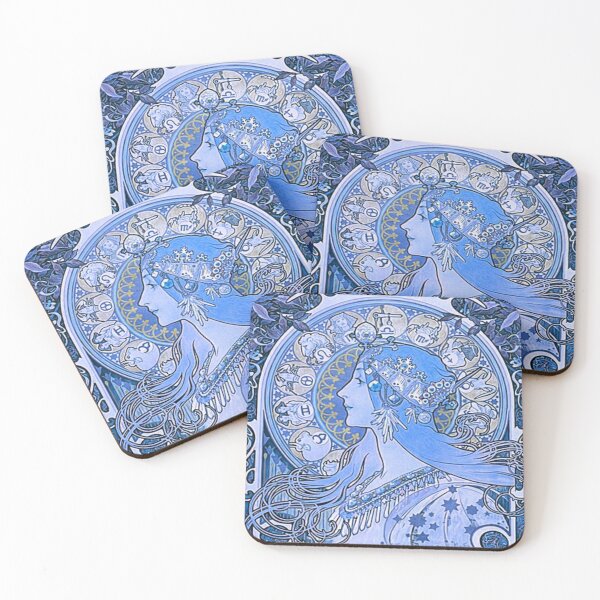 Item preview, Zodiac - Alphonse mucha designed and sold by Vivanne-art.