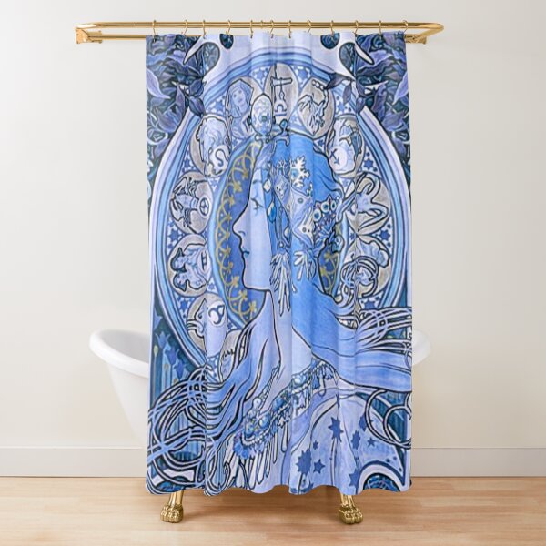 Aperçu de l'œuvre Zodiaque - Alphonse mucha créée et vendue par Vivanne-art.