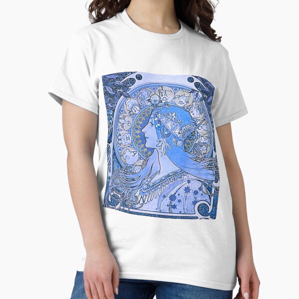 Aperçu de l'œuvre Zodiaque - Alphonse mucha créée et vendue par Vivanne-art.