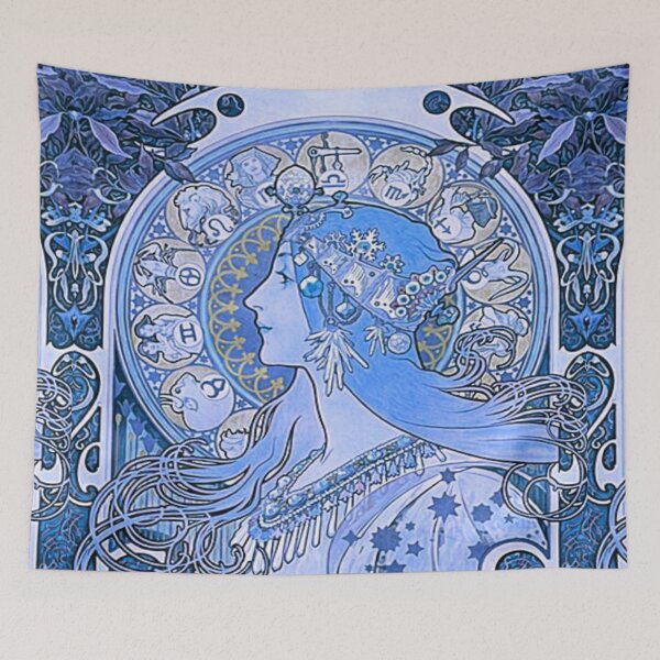 Item preview, Zodiac - Alphonse mucha designed and sold by Vivanne-art.