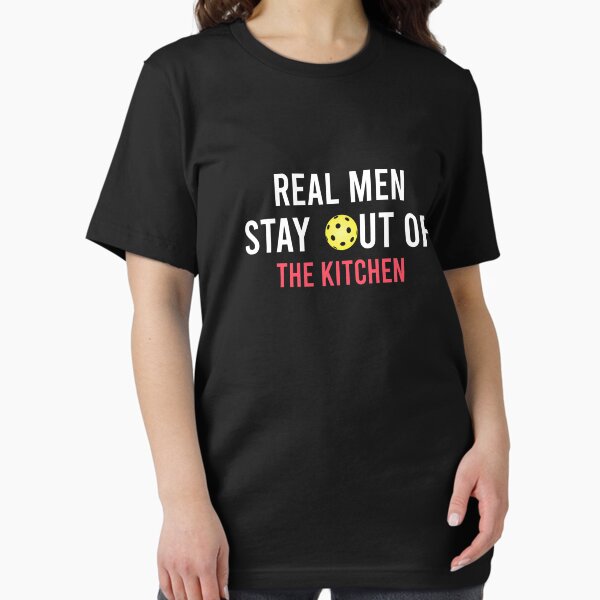 Item preview, Funny Real Men Stay Out of the Kitchen Sports Pickleball designed and sold by Feeling Free.
