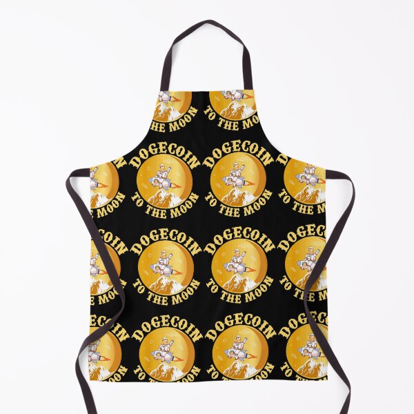Item preview, Dogecoin to the moon - Cool and qurky Dogecoin design designed and sold by Sunnyhova.