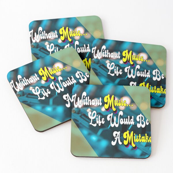 Item preview, Without Music Life Would Be A Mistake designed and sold by JockArts.