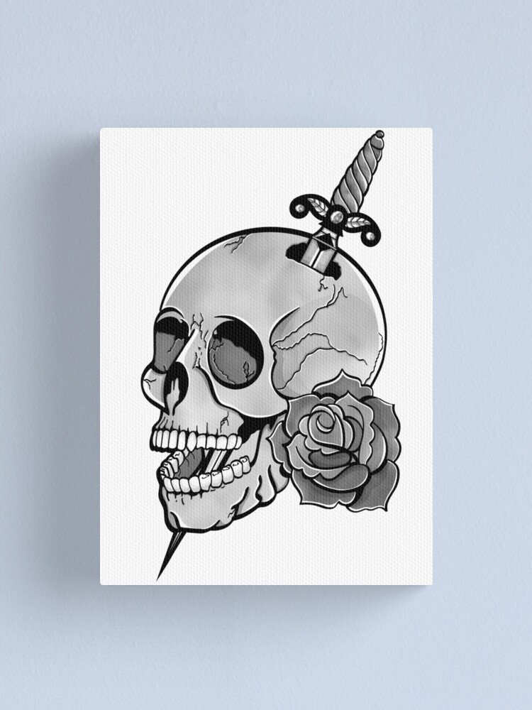 50 Small Skull Tattoos For Men - Mortality Design Ideas | Small skull tattoo,  Skull tattoo, Tattoos for guys