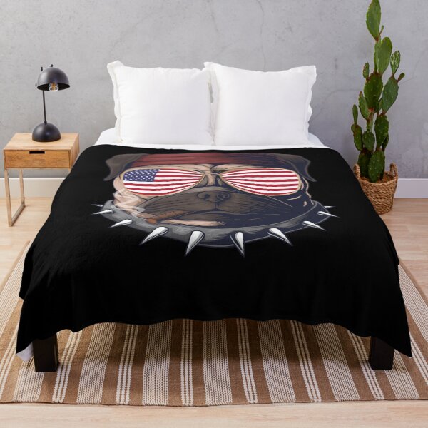 Item preview, Dog Wearing Sunglasses, Cool Dog, Dog with Glasses, American flag sunglasses. designed and sold by LEGACY10.