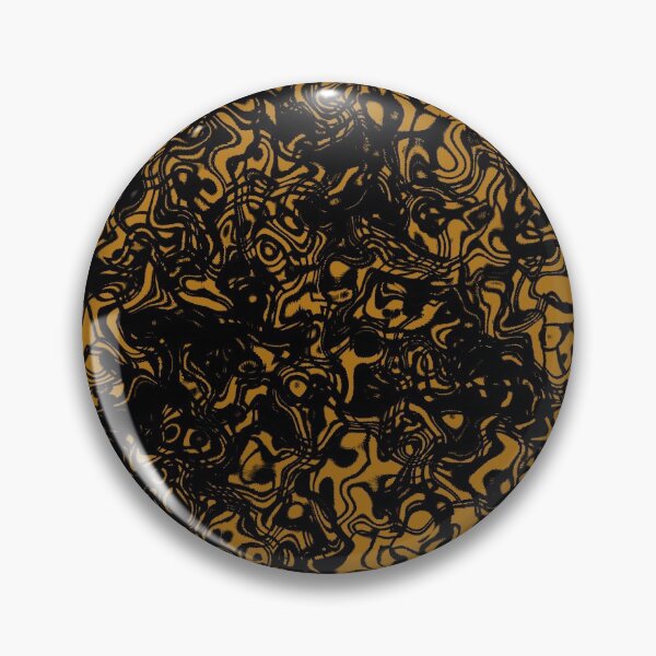 Artikelvorschau, Fließendes Design - Schwarz und Gold entworfen und verkauft von rahilvalani.