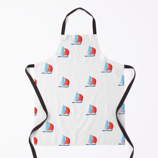 Item preview, Sailing Boat repeating pattern designed and sold by  Roscorla Photography.