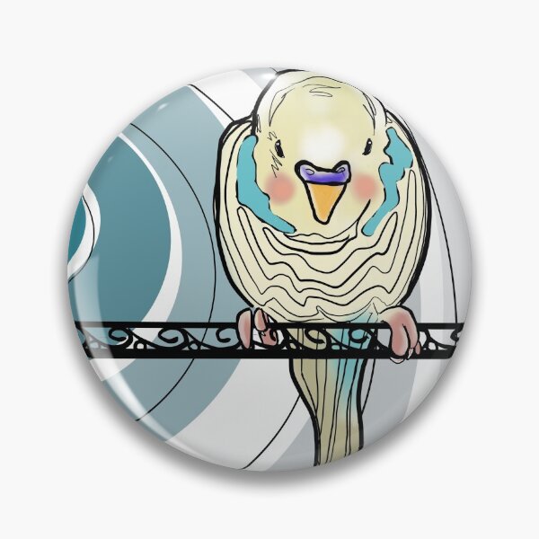 Item preview, Budgie blue designed and sold by Stewnamie.