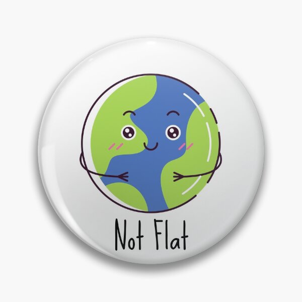 Item preview, Not Flat We Checked Funny designed and sold by ILLYL Creatives.