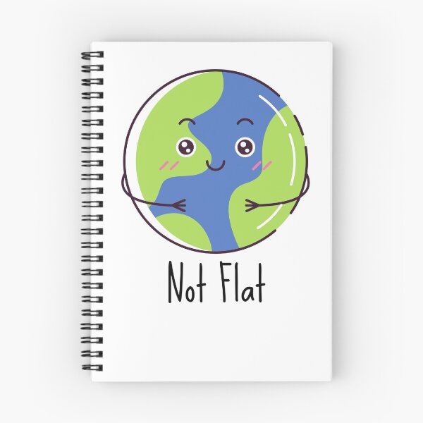 Item preview, Not Flat We Checked Funny designed and sold by ILLYL Creatives.