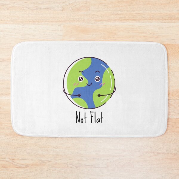 Item preview, Not Flat We Checked Funny designed and sold by ILLYL Creatives.