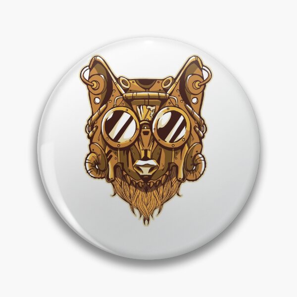Item preview, Steampunk Wolf Retro Look designed and sold by Watersolution.
