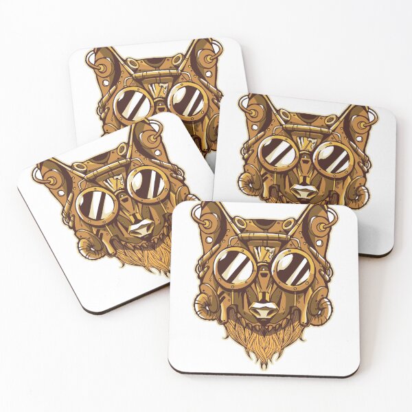Item preview, Steampunk Wolf Retro Look designed and sold by Watersolution.