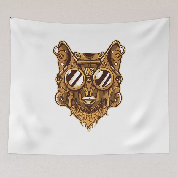 Item preview, Steampunk Wolf Retro Look designed and sold by Watersolution.