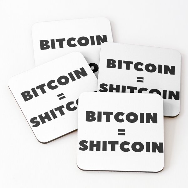 Item preview, Bitcoin Is A Shitcoin designed and sold by Eye Contact.