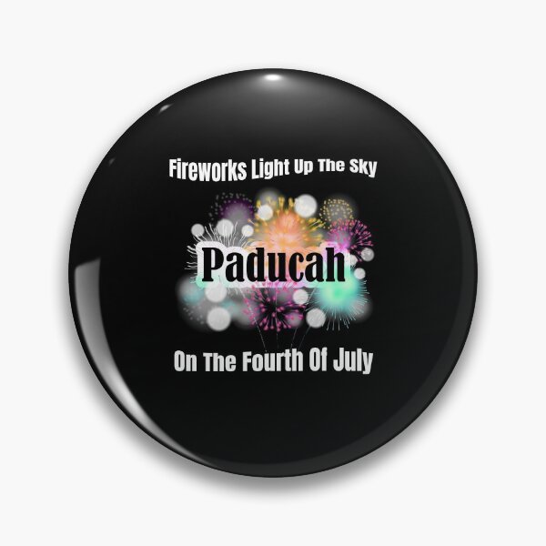 Item preview, Fireworks Light Up Paducah July 4th designed and sold by artfulnotebook.