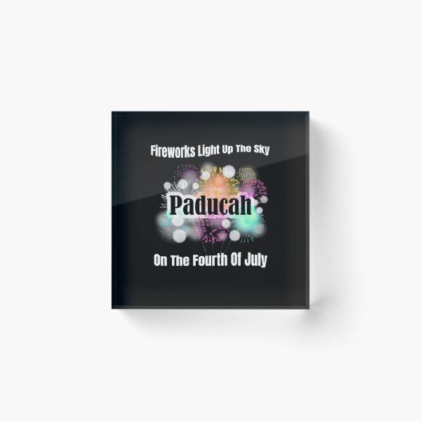 Item preview, Fireworks Light Up Paducah July 4th designed and sold by artfulnotebook.