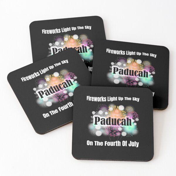 Item preview, Fireworks Light Up Paducah July 4th designed and sold by artfulnotebook.