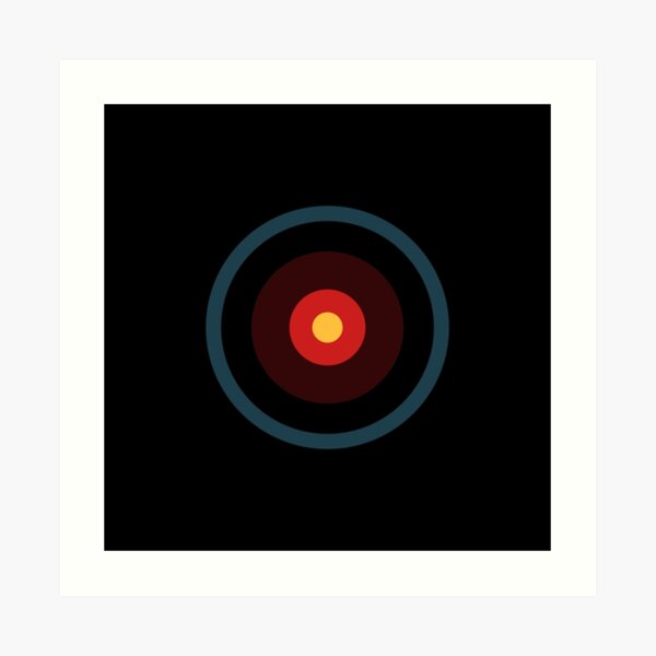 Pop eye, HAL 9000 Art Print