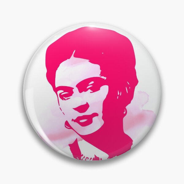Item preview, Frida kahlo portrait feminist pink pop art designed and sold by MiloHarris.