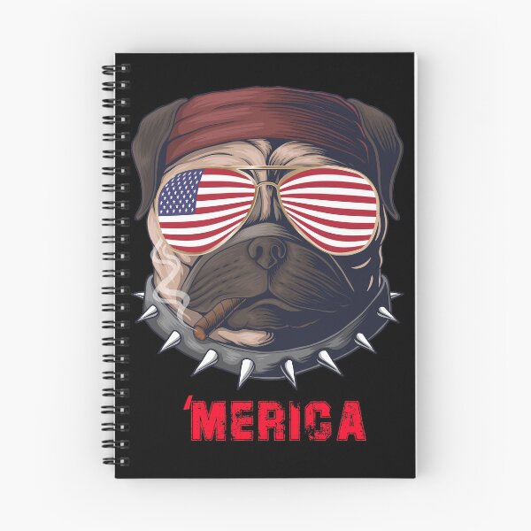 Item preview, Funny 4th of July Dog Wearing Sunglasses, Cool Dog, Dog with Glasses, American flag sunglasses. designed and sold by LEGACY10.