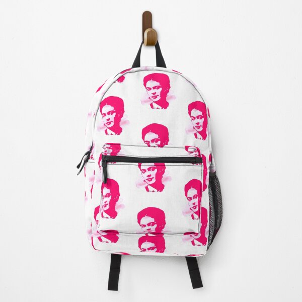 Item preview, Frida kahlo portrait feminist pink pop art designed and sold by MiloHarris.