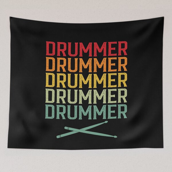 Item preview, Drummer Drumsticks Vintage Style Drum Player Gift designed and sold by Creative Angel.