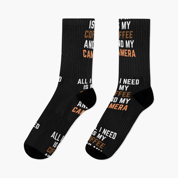 Item preview, All I Need Is Coffee And My Camera designed and sold by Chanchane Store.