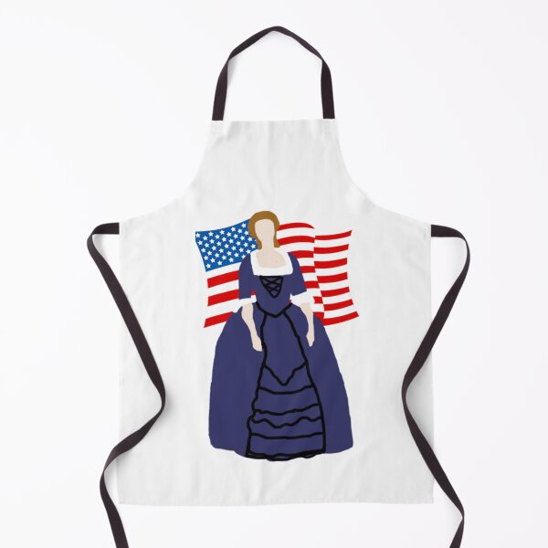 Item preview, Colonial Woman with American Flag (large) designed and sold by eevee135.