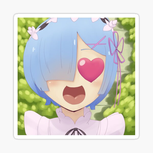 Re:Zero Rem Ram Emilia Anime Profile Picture Icon Aesthetic Cute Blue  Kawaii