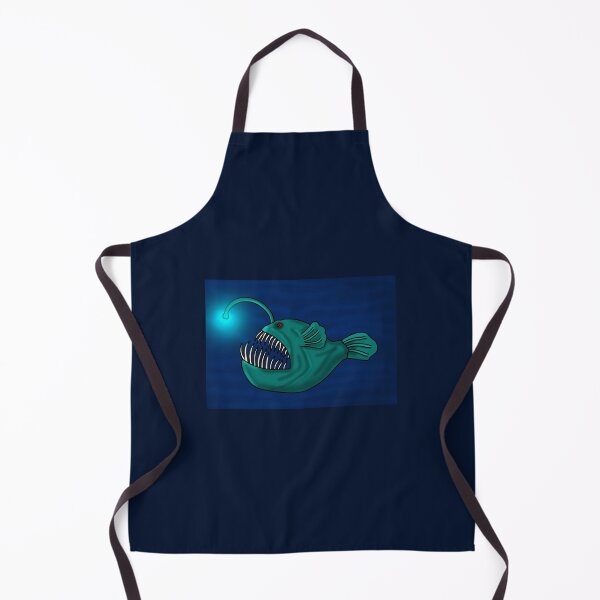 Item preview, Anglerfish illustration designed and sold by Scat the cat.