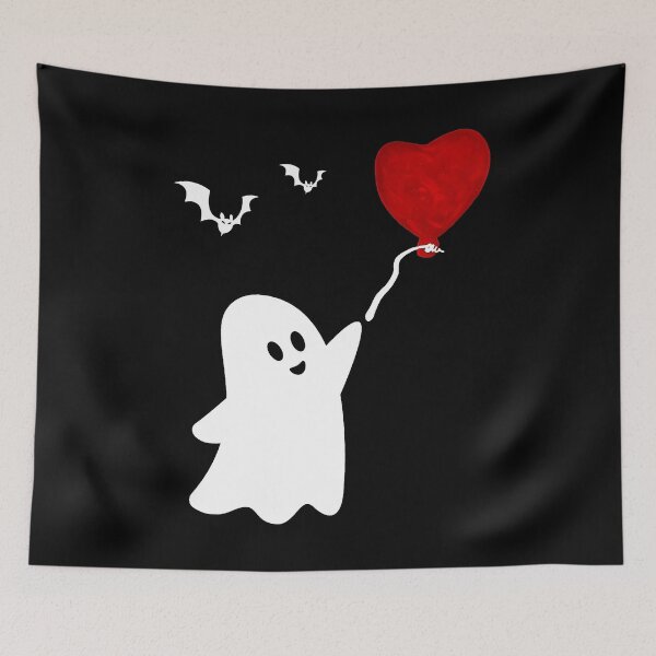 Item preview, cute ghost designed and sold by ADEN-1001.