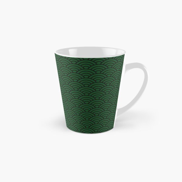 Vagues Japonaises - vert Mug long