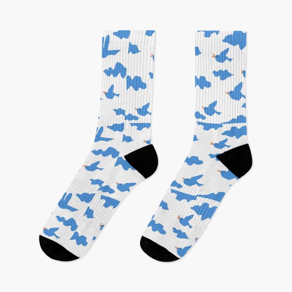 Item preview, blue bird and clouds of freedom designed and sold by Studiowup.