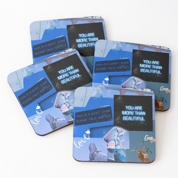 Item preview, Blue aesthetic collage designed and sold by fairylily.