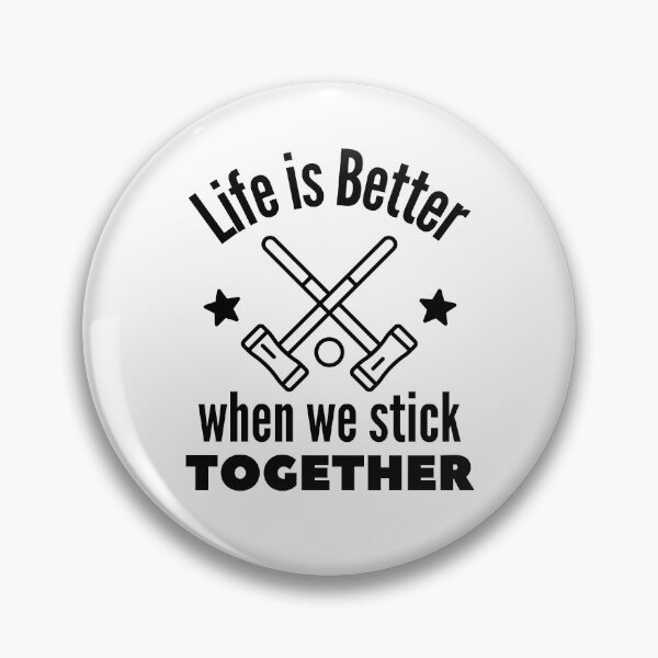 Item preview, Croquet: Life is better when we stick together designed and sold by TheGreenGoat.