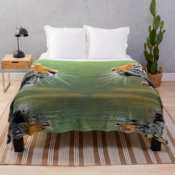 Item preview, panoramic,panoramic wall art, panoramic canvas, Tapestries,Tapestry,throw blankets,tiger,animal, animals,tiger wall art,tiger artwork,tigers,wild,tiger art,tiger painting, designed and sold by eyesight4vision.