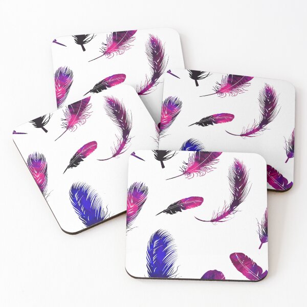 Item preview, Dark Berry Feathers  designed and sold by FaithAndForest.