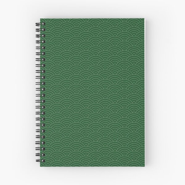 Item preview, Japanese Waves Dots - green designed and sold by Kiyohiko-Studio.
