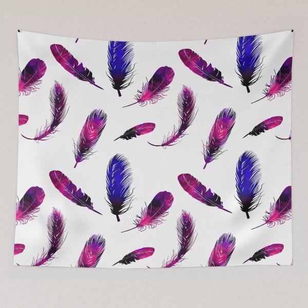 Item preview, Dark Berry Feathers  designed and sold by FaithAndForest.