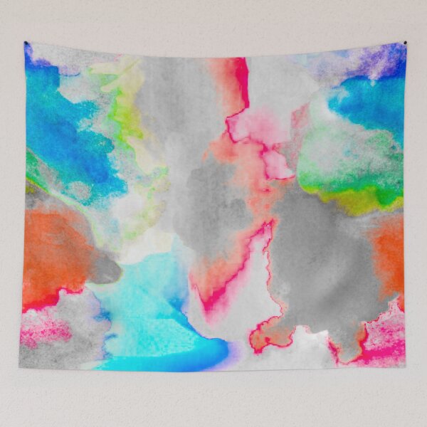 Item preview, Tie Dye Acid Wash Watercolor  designed and sold by Designs By YL.