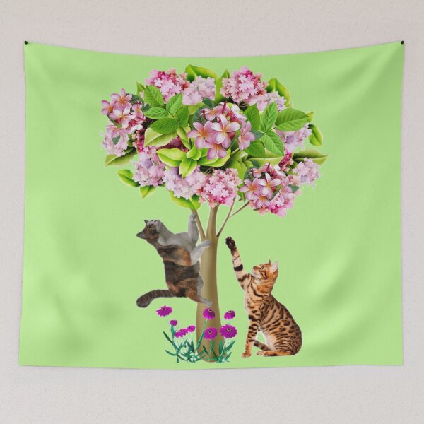 Item preview, Cats in Summer designed and sold by BLISS-SV.