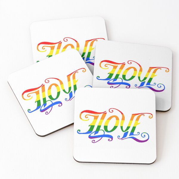 Item preview, Love/ hope ambigram designed and sold by Thatgaybrand.