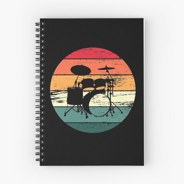 Item preview, Drum Kit Vintage Retro Style Drum Player Gift Idea designed and sold by Creative Angel.