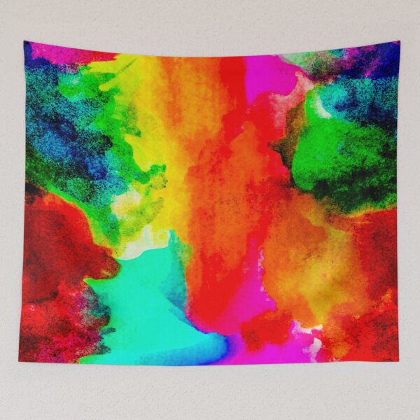 Item preview, Graffiti Acid Wash Acuarela designed and sold by Designs By YL.